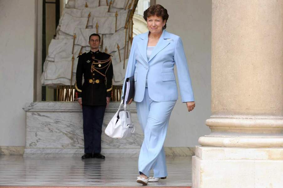 Voici l'ancienne ministre Roselyne Bachelot en 2011...