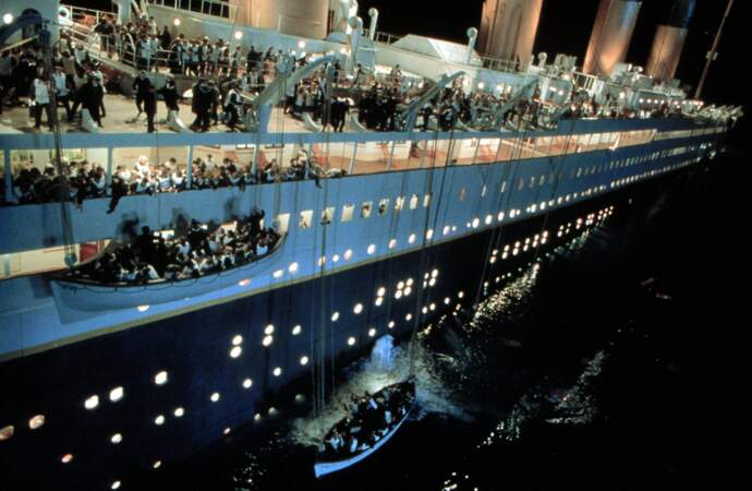 Titanic (1997) : le navire en perdition