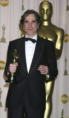 Daniel Day Lewis : 3 Oscars et 5 nominations