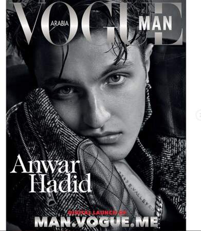 Et déjà la couverture de Vogue Homme Arabie !