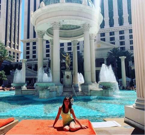 Elsa Esnoult dans les palaces de Las Vegas