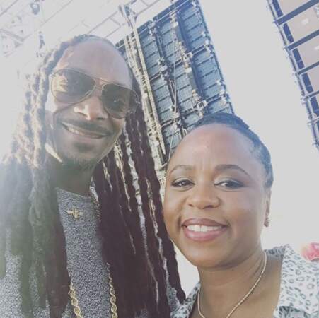 Mais on célèbre aussi l'amour tout court : 25 ans de love pour Snoop Dogg et sa femme Shante. 