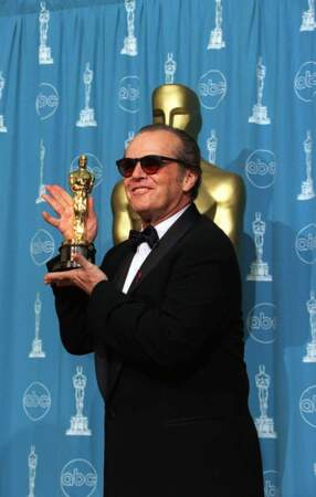 Jack Nicholson : 2 Oscars et 8 nominations