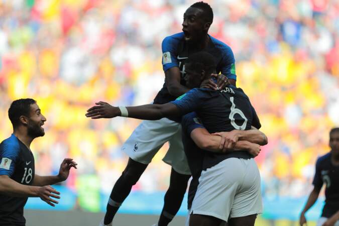 Ils ont pu applaudir avec fierté le but de Paul Pogba qui a offert la victoire à la France à la 81e minute