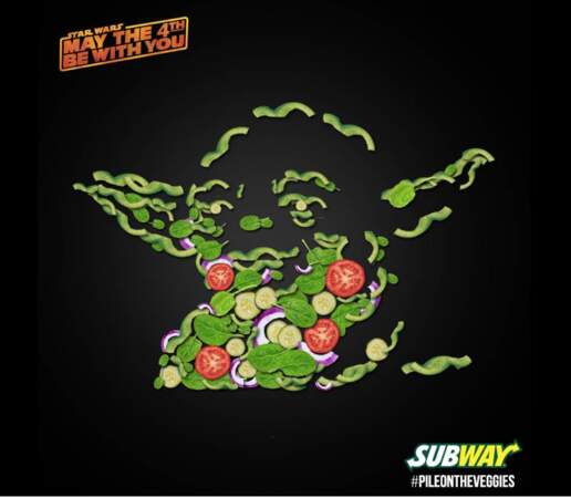Léger et frais tu mangeras (Subway)