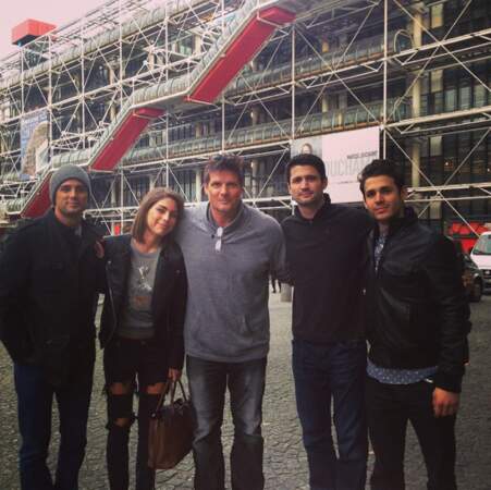 Et certains ont même fait un petit détour par le centre Pompidou.  