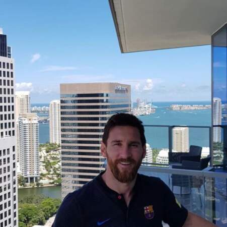 Lionel Messi a prouvé qu'il faisait beau à Miami. 
