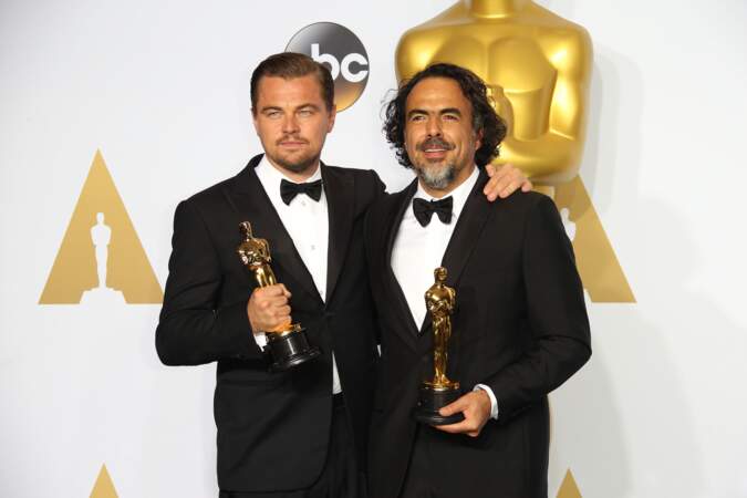 Leonardo DiCaprio et Alejandro Gonzalez Inarritu posent ensemble !