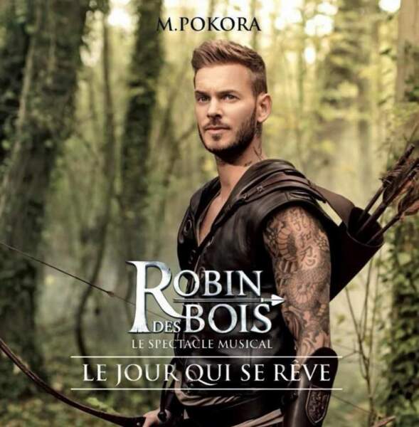 M. Pokora est devenu archer le temps de la comédie musicale éponyme qui a cartonné dans toute la France