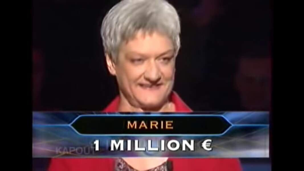 2. Marie, 1 000 000 €, Qui veut gagner des millions ?, TF1 (2004)