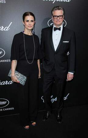Colin Firth et sa compagne Livia Giuggioli, très chics