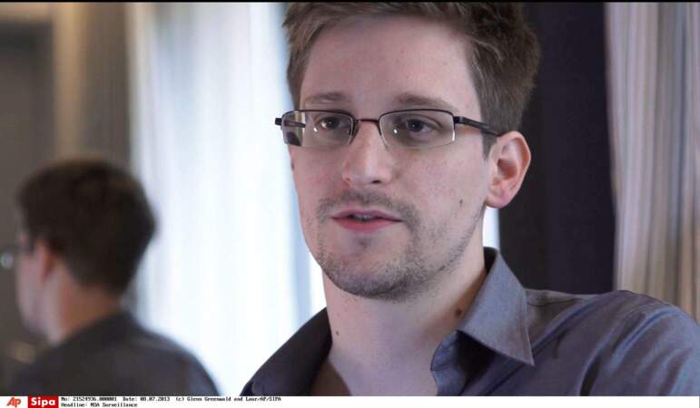Edward Snowden, informaticien américain lanceur d'alertes