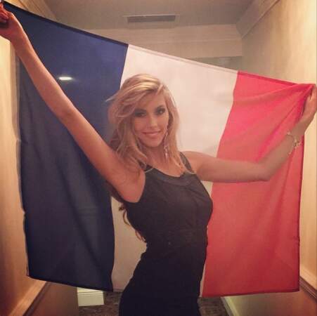 Elle est fière d'être française ! 