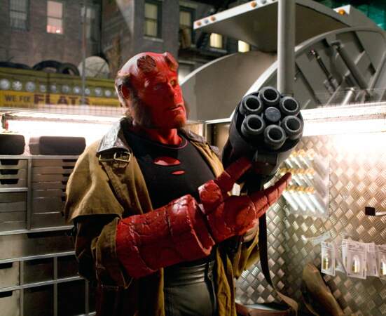Hellboy, pas content dans Hellboy II Les Légions d'or maudites (2008)