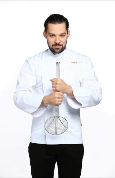 Voici Xavier Pincemin, 25 ans, second de cuisine au restaurant Gordon Ramsay au Trianon, à Versailles  