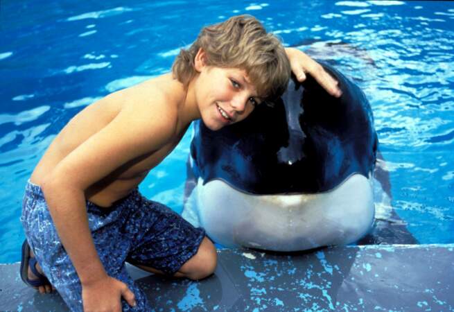 Le jeune Jesse et l'orque Willy vont avoir bien du mal à se quitter dans Sauvez Willy !