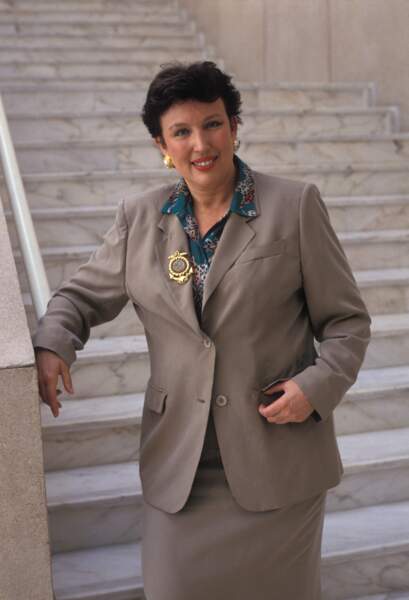 Roselyne Bachelot, jeune députée de Maine-et-Loire en 1994