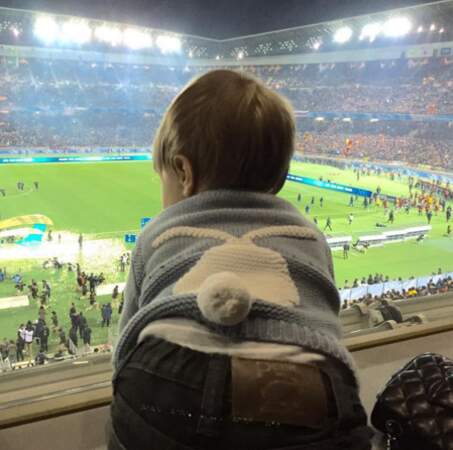 Sasha, le fils de Shakira, était au stade pour soutenir le Barça et son papa.