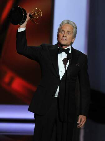 Michael Douglas lors des 65e Primetime Emmy Awards à Los Angeles, le 22 septembre 2013