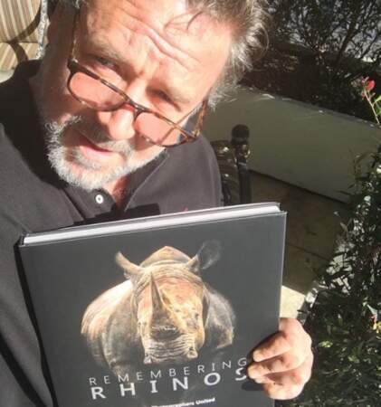 Russell Crowe déclarait son amour pour les rhinocéros. 