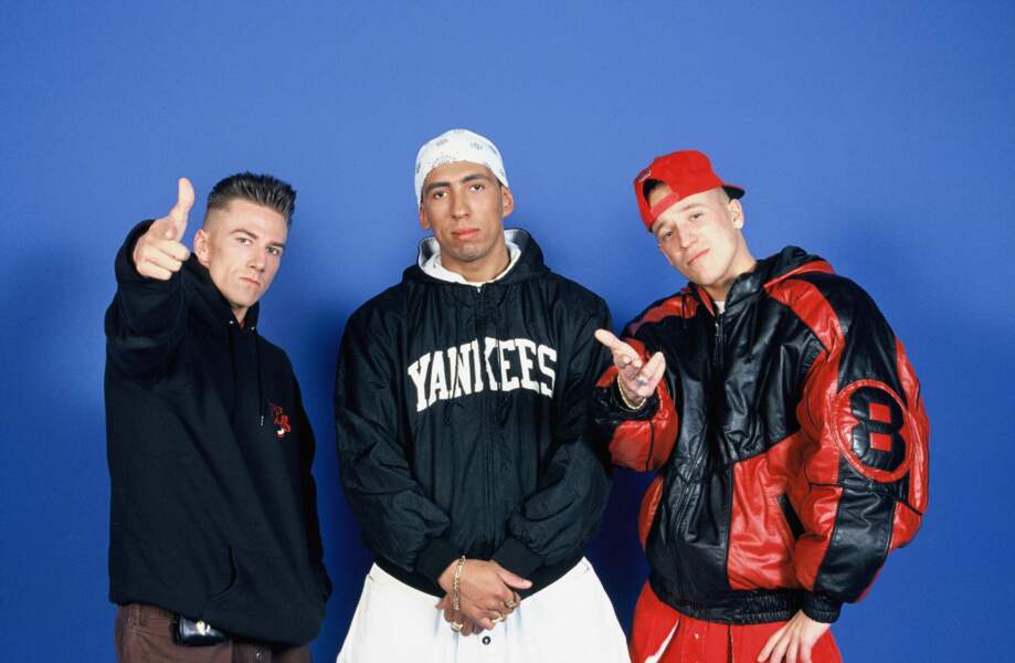 1992 : Le groupe de rap Benny B est en studio...
