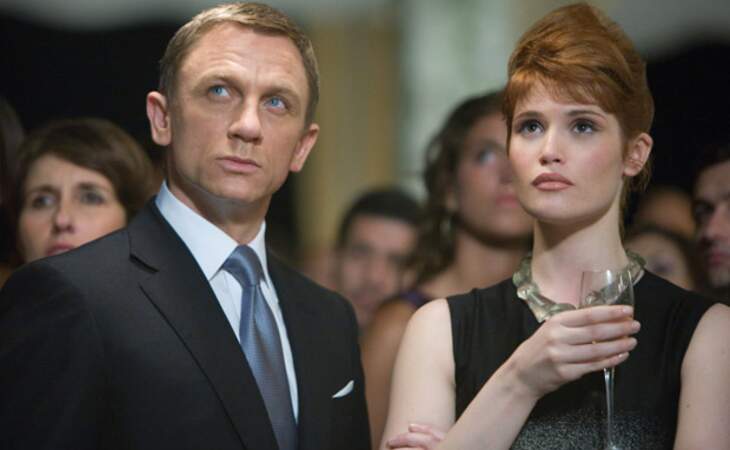 Daniel Craig et Gemma Arterton, inquiets, dans Quantum of Solace