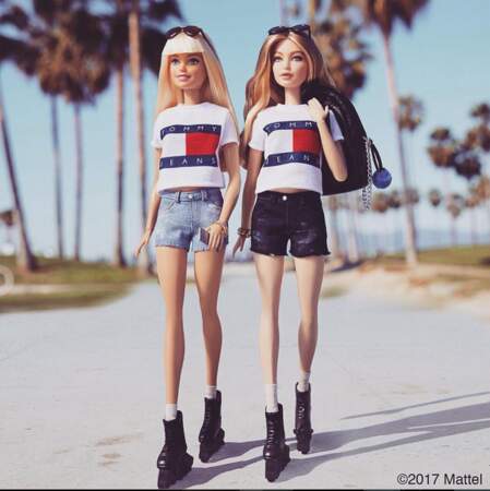 Gigi a même une Barbie à son effigie 