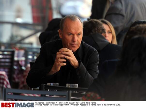 Michael Keaton est à Rome pour le film American Assassin