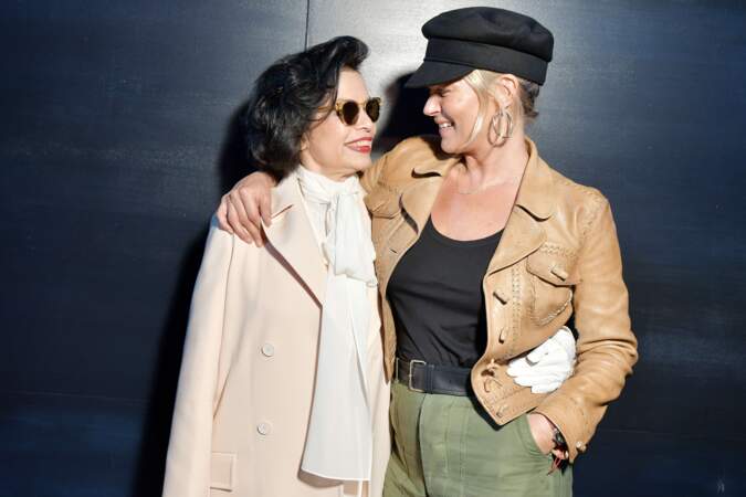 Bianca Jagger + Kate Moss = l'amour fou. 
