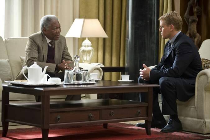 2010. Morgan Freeman est Nelson Mandela dans Invictus