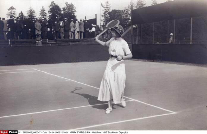 En 1913 et 1914, Marguerite Broquedis brille à Roland-Garros
