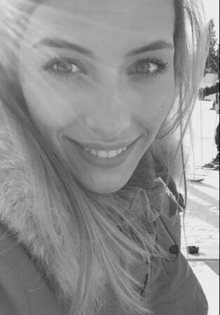 Camille Cerf, Miss France 2015, a passé les fêtes au ski