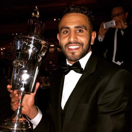 Sinon, Riyad Mahrez a été élu joueur de l'année de Premier League et a encore marqué pour Leicester