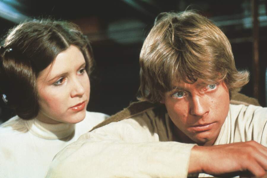 Leia et Luke, duo légendaire d'Un Nouvel espoir (1977)