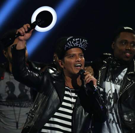 Bruno Mars avait sorti sa marinière pour son award de l'artiste international de l'année