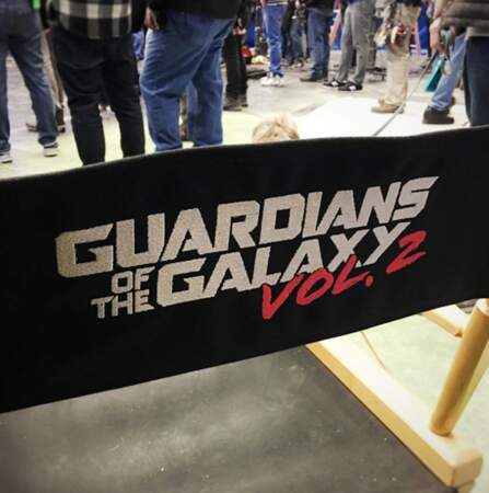 Ainsi que le logo du film, qui s'intitule (pour le moment) Les Gardiens de la Galaxie volume 2 