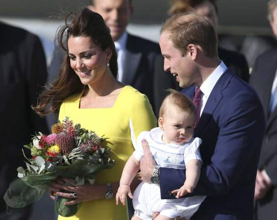 La visite officielle du prince William, de Kate et leur petit George en Australie et Nouvelle-Zélande se poursuit..