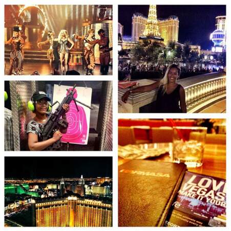 Et voici pour la route, les vacances d'Amel Bent à Las Vegas résumées en une photo !
