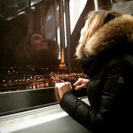 Alexandra Rosenfeld, elle, admire Paris ! 