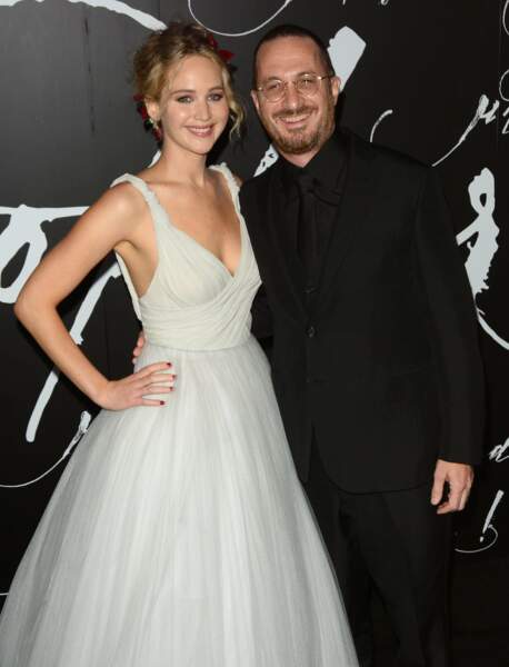 L'actrice Jennifer Lawrence et le réalisateur Darren Aronofsky, en couple depuis 2016.