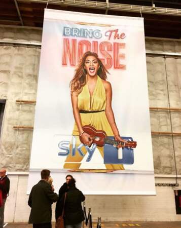 La star est à l'affiche de Bring the Noise, un jeu diffusé à la télévision britannique. 