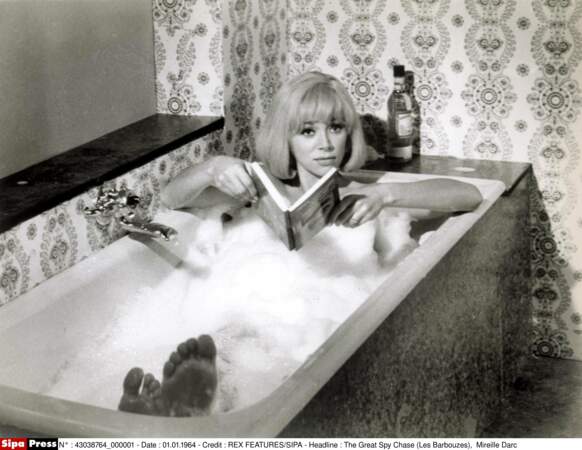 Sexy et drôle dans Les Barbouzes (1964), avec son Pygmalion, Georges Lautner 