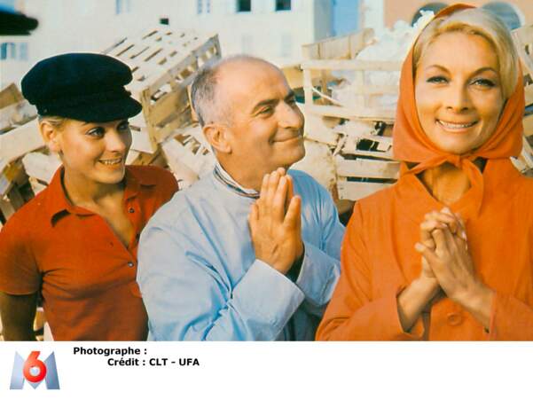 Les deux acteurs très complices dans Le gendarme se marie (1968)