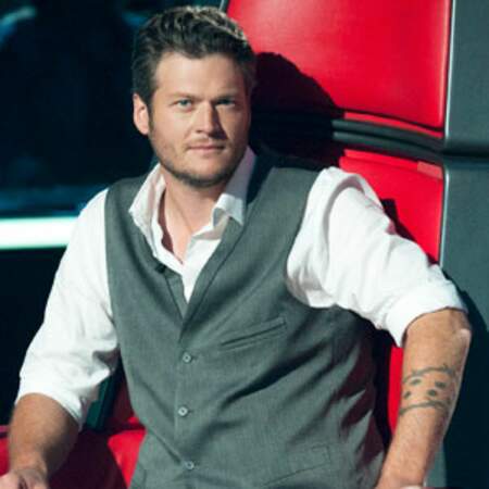 2. Blake Shelton, chanteur de country américain et juré de The Voice depuis 2011