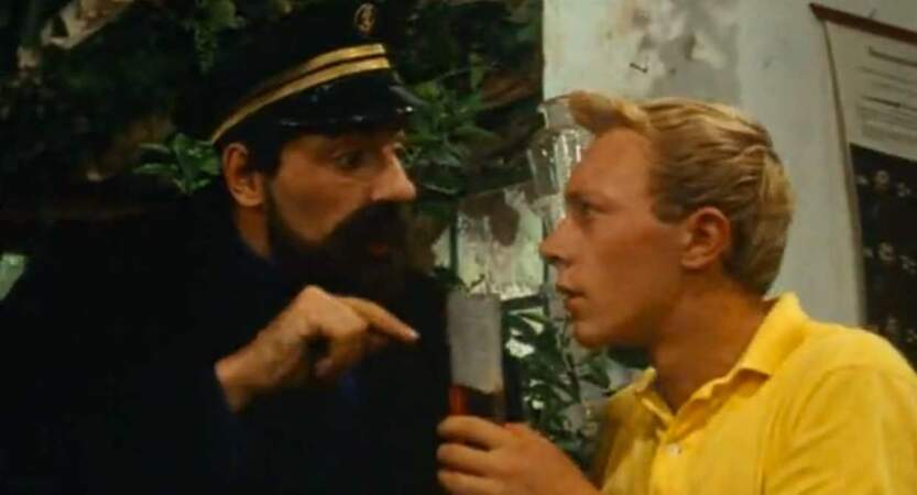 1964 : avec sa houpette, impossible de ne pas reconnaître Tintin ! 