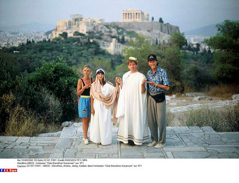 En 1991, le Club Do s'était envolé pour la Grèce... et avait même passé les costumes !   