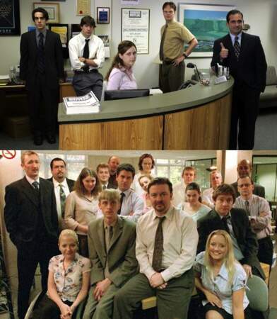 The Office US (en haut) VS The Office UK (en bas)