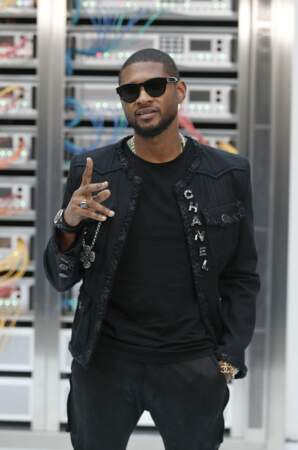 Usher semblait ravi d'être là