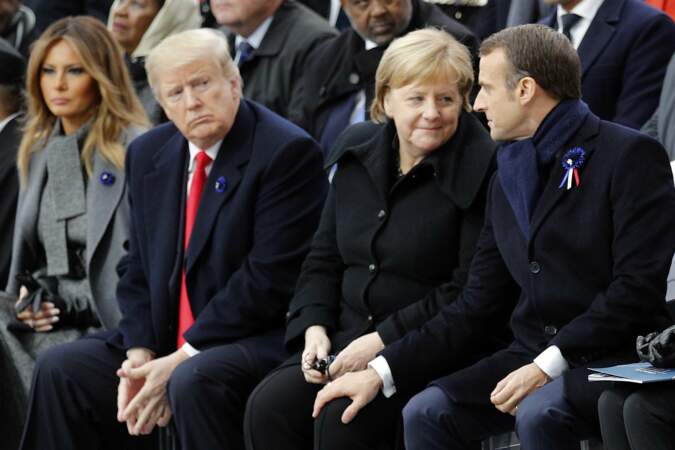 Le courant semble passer entre Emmanuel Macron et Angela Merkel