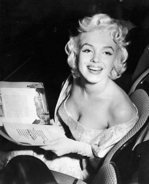 L'inoubliable Marilyn Monroe, interprète du fameux "Happy birthday mister President" pour les 45 ans de JFK. 